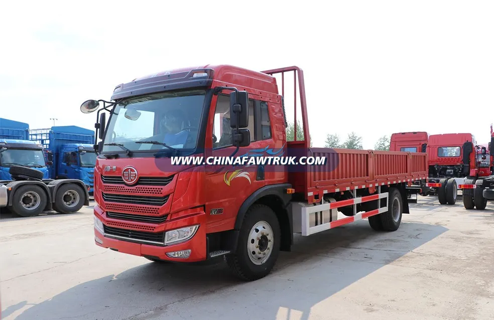 FAW Qingdao Jiefang Dragon V Medium-Duty Truck, Version 2.0, 220 HP, 4x2, 6.75-meter flatbed truck (China VI)