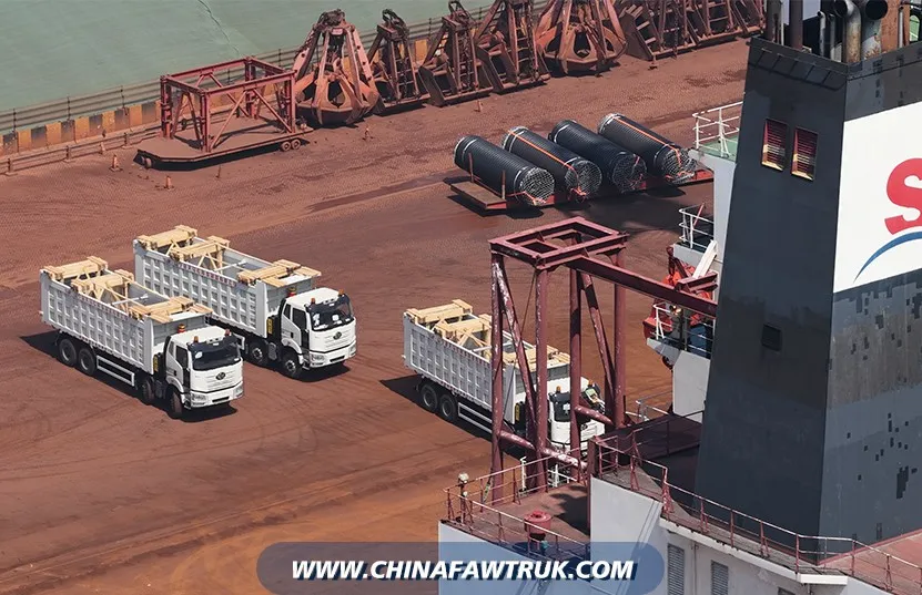 Transporte y logística de camiones FAW (2)