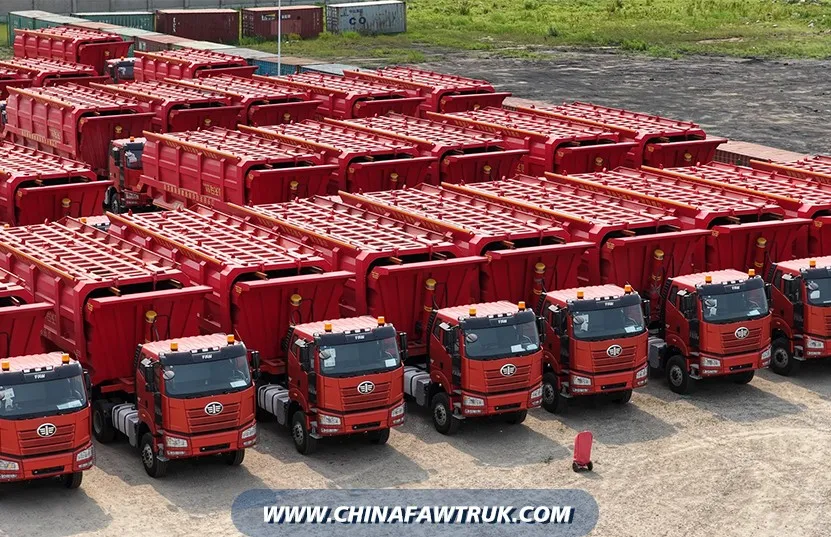 Transporte y logística de camiones FAW (4)