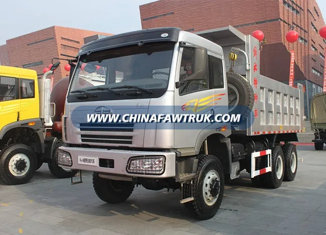 Jiefang Aowei (J5P) Camión pesado, 330 caballos de fuerza, 6x6, 4.6-camión volquete de metros