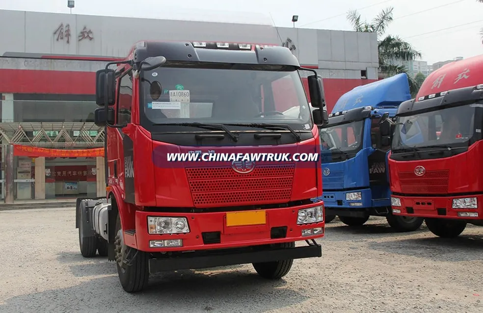 Jiefang J6L 5.2L Diesel, 220 hp, 4x2, 8-speed, flat-top tractor
