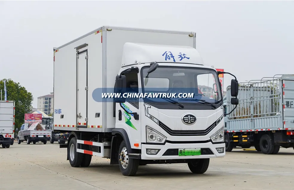Jiefang Tiger 6G Medium-Duty 4.5T 4.05-meter Single-Cab Plug-in Hybrid Refrigerated Truck 14.016 kWh