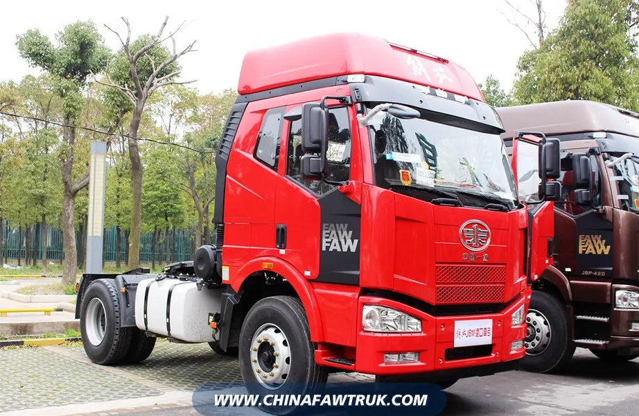 FAW Jiefang J6M Heavy-Duty Truck, 350 HP, 4x2 Port Tractor