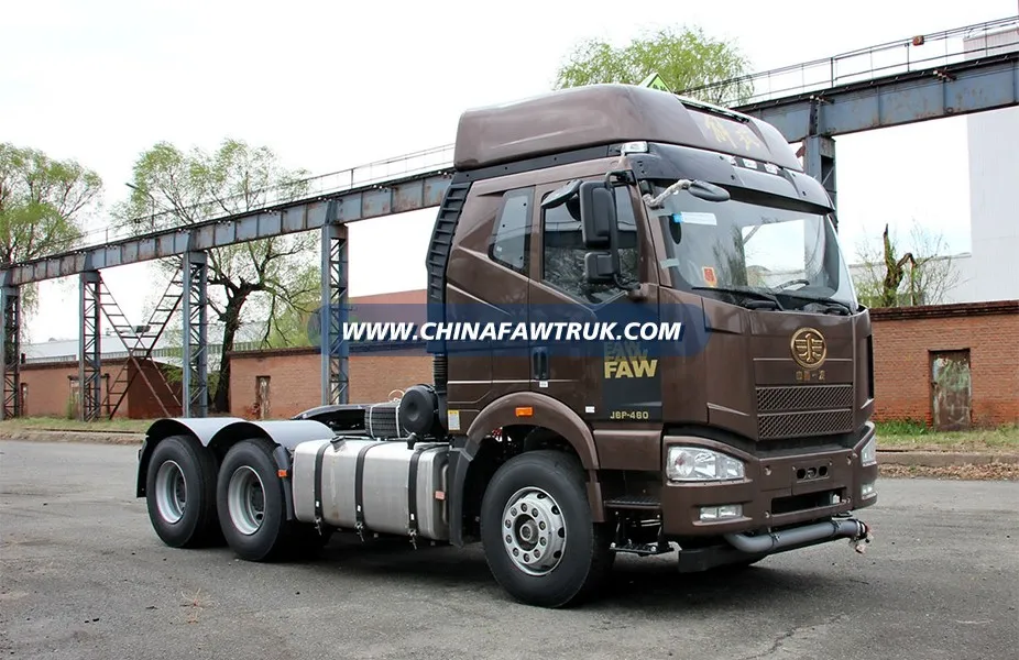FAW Jiefang J6P Heavy-Duty Truck, Linghang Hazardous Materials Version, 460 HP, 6x4 Tractor