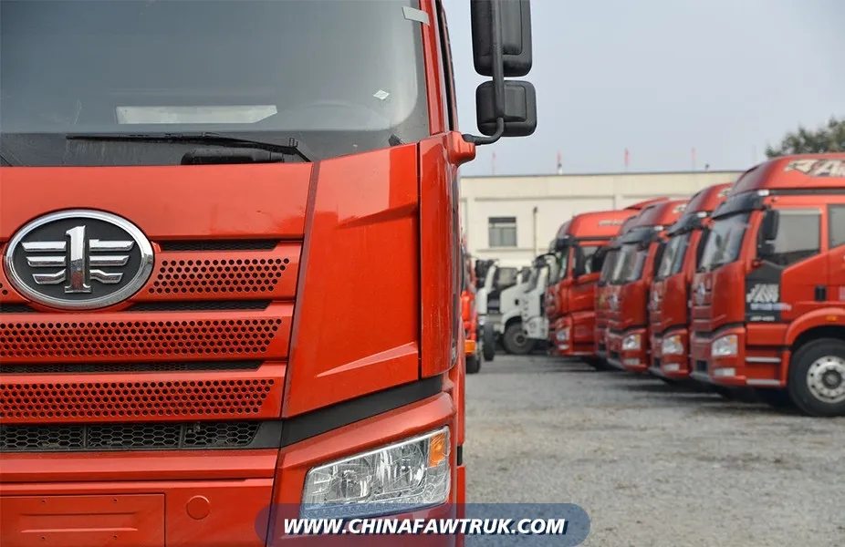 FAW truck export logistics