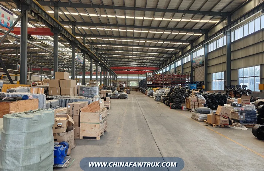 FAW truck export logistics