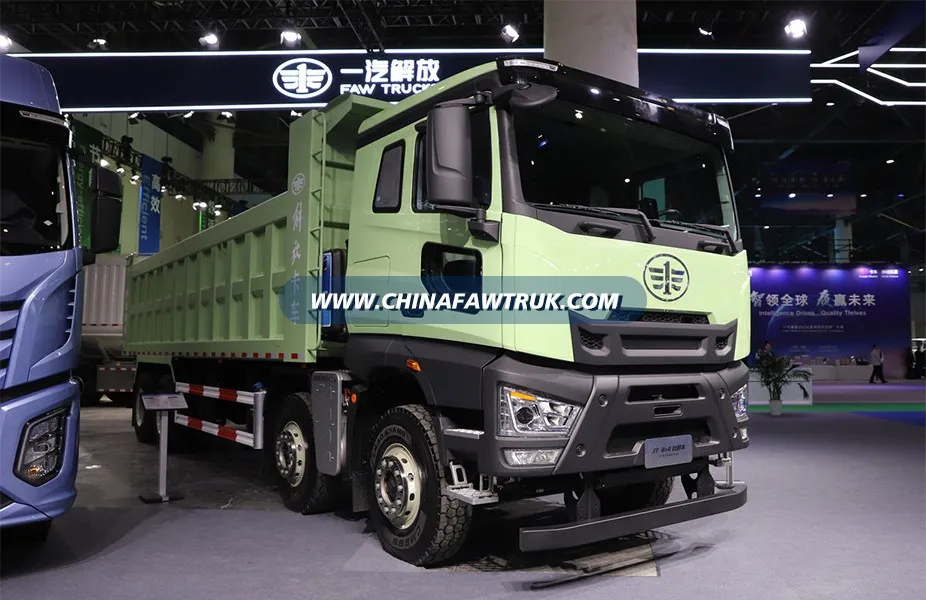 Jiefang J7 13.2L Diesel, 640 HP, 8x4, FAW Jiefang 12-speed, 8.5-meter dump truck