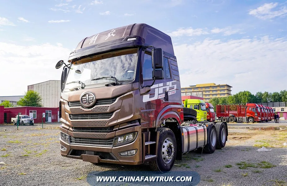 Qingdao Jiefang FAW JH5 Truck, 460 HP, 6tracteur x4
