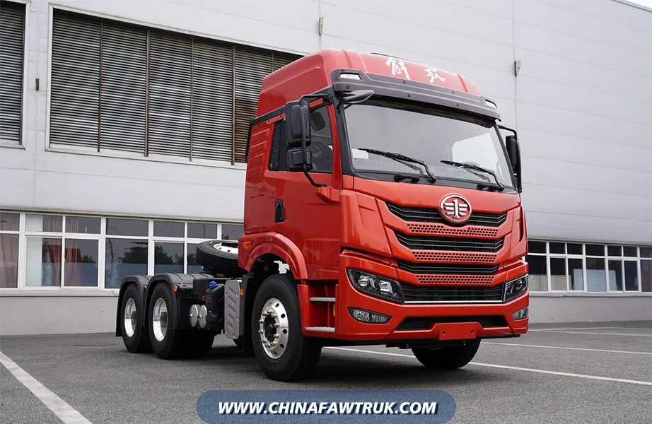 Qingdao Jiefang Han V Heavy-Duty Truck, Version 2.0, 430 HP, 6x4 Tractor