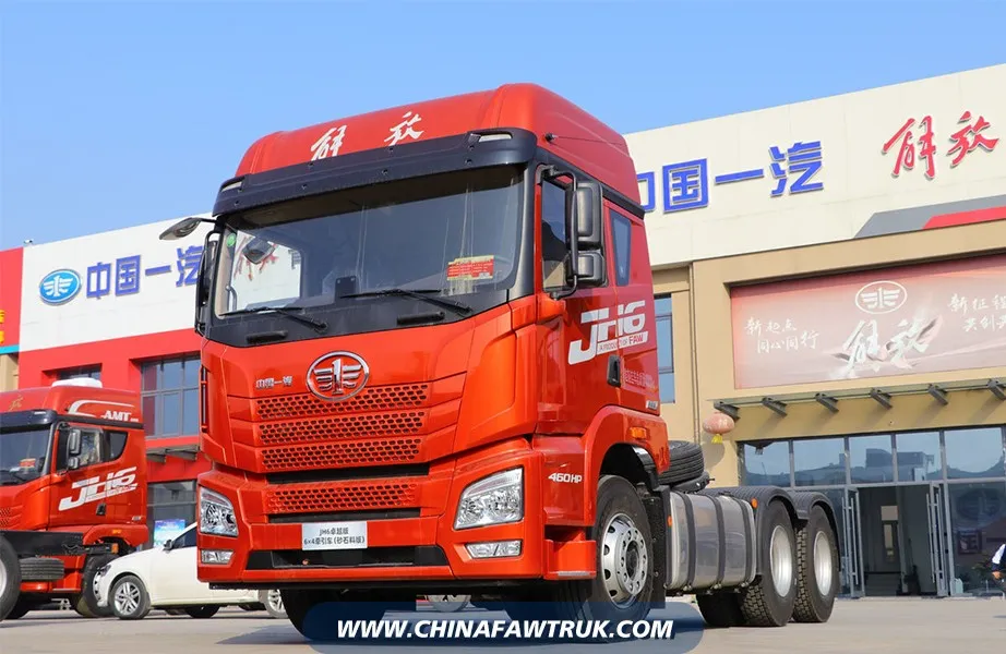 Qingdao Jiefang JH6 Heavy-Duty Truck, Aggregate Version, 460 HP, 6x4 Tractor (China VI)