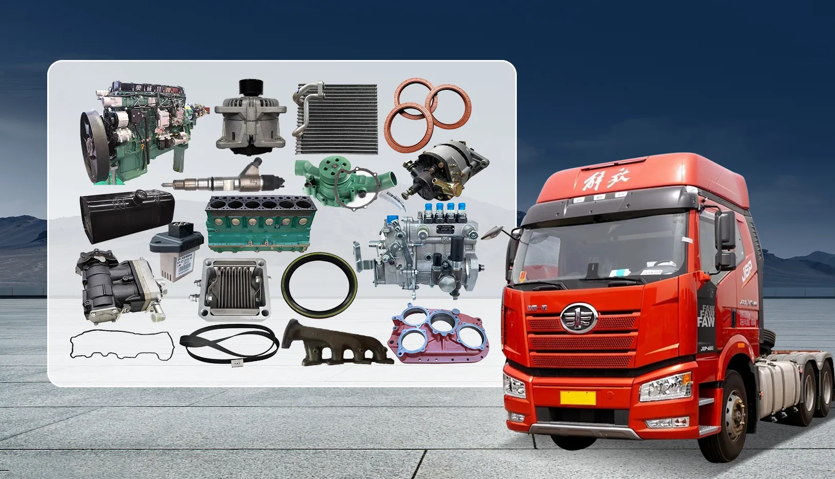 FAW Engine Spare Parts