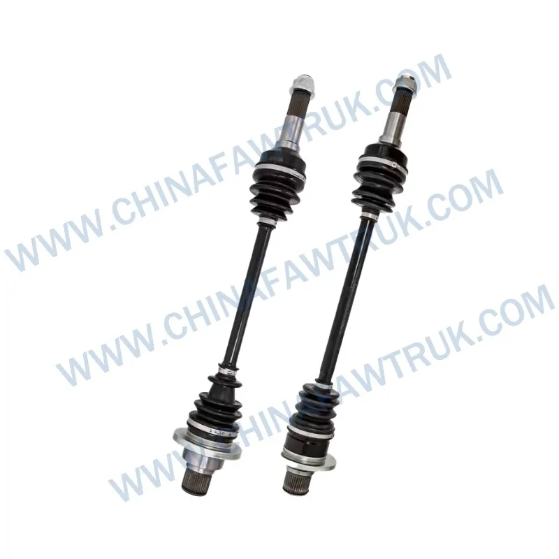 3000010FA1Q Front axle assembly (anti-friction bushing, aluminum rim)