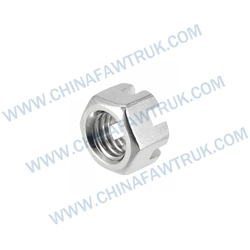 3106010-1066 Hexagon slotted flat nuts