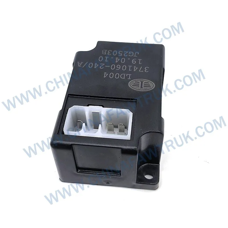 Piezas del camión FAW Jiefang J6 JH6- 3741060-240Un relé intermitente del limpiaparabrisas