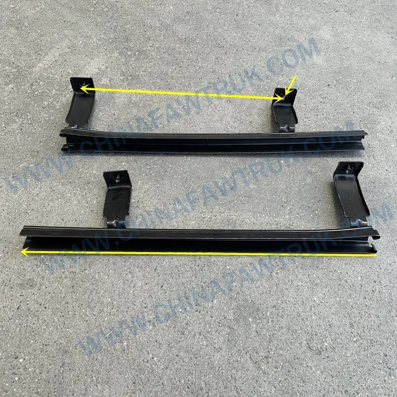 6101450-A01Left and right door glass lifters, window slips, iron brackets1