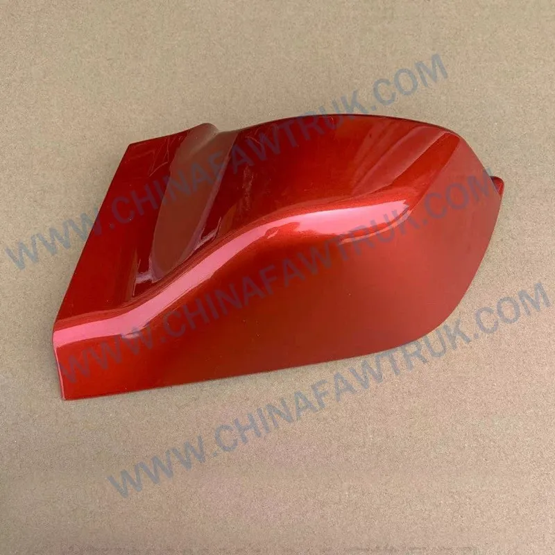 8202061-B45Fugui Red reversing mirror cover with camera hole1