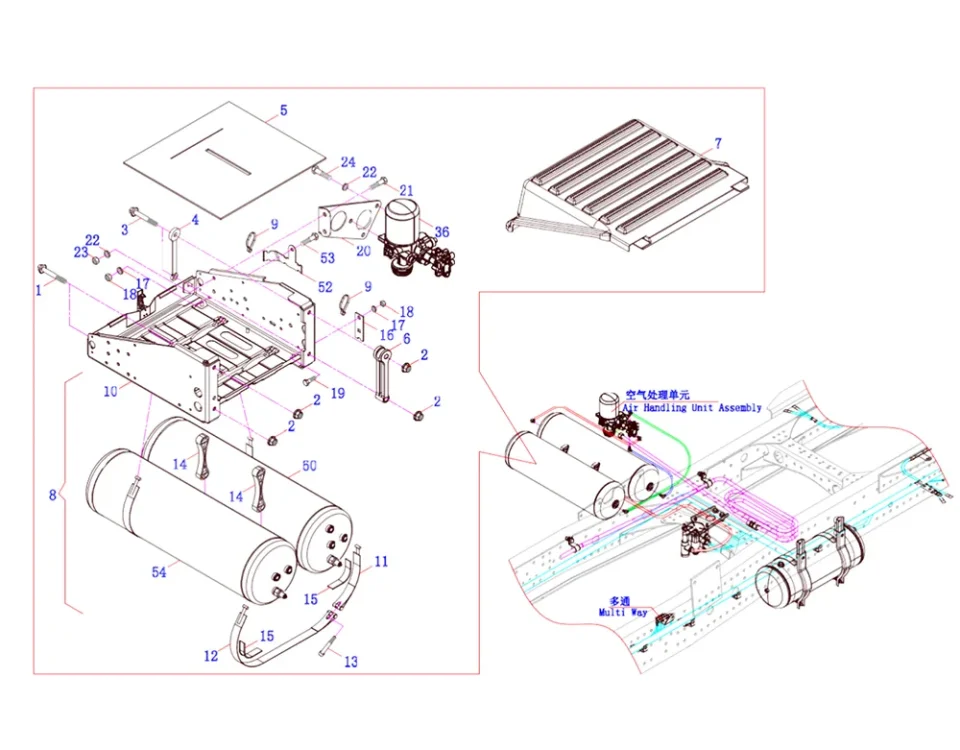 Устройство воздушного водохранилища сборка 1