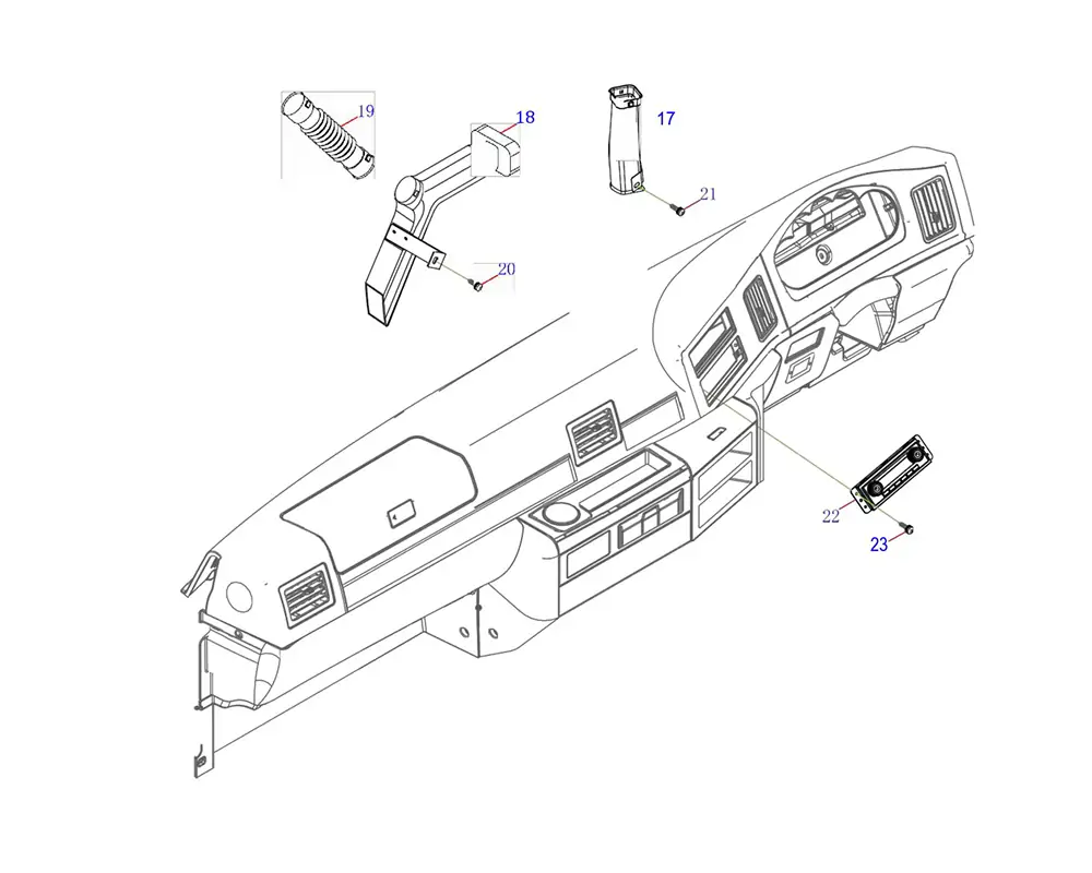 Módulo de equipamento de ar condicionado corporal (Ar Condicionado Automático)