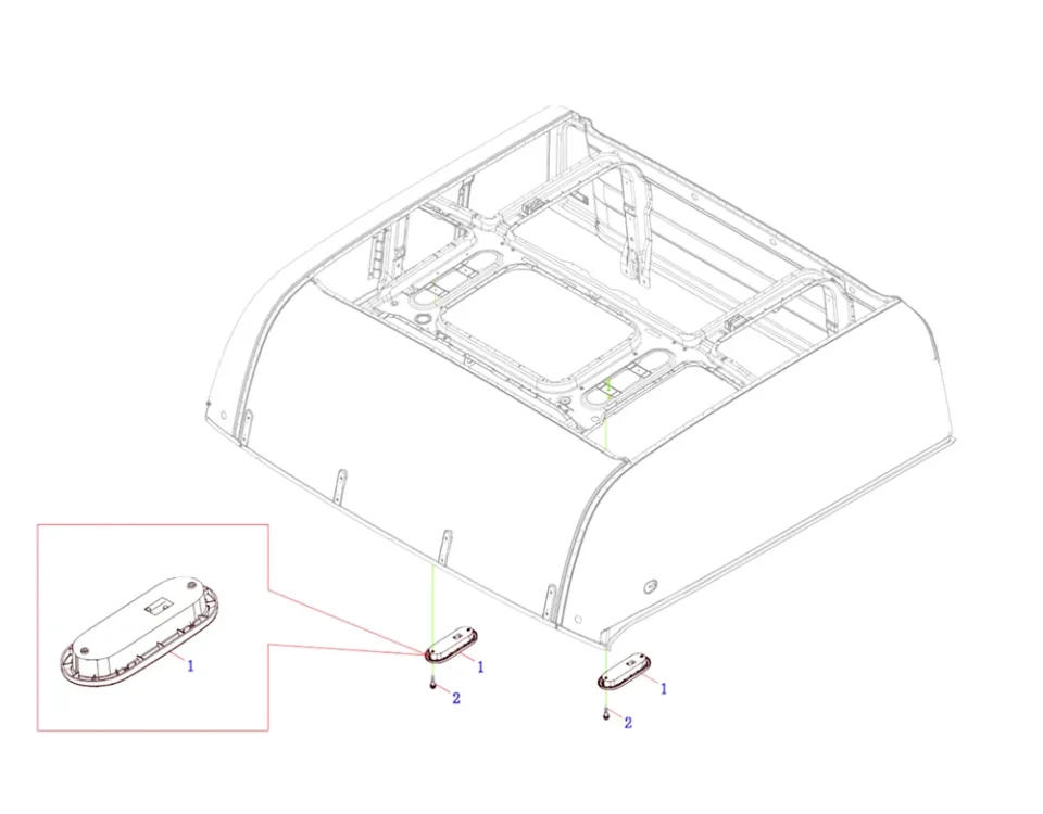 Внутренняя сбора кабины