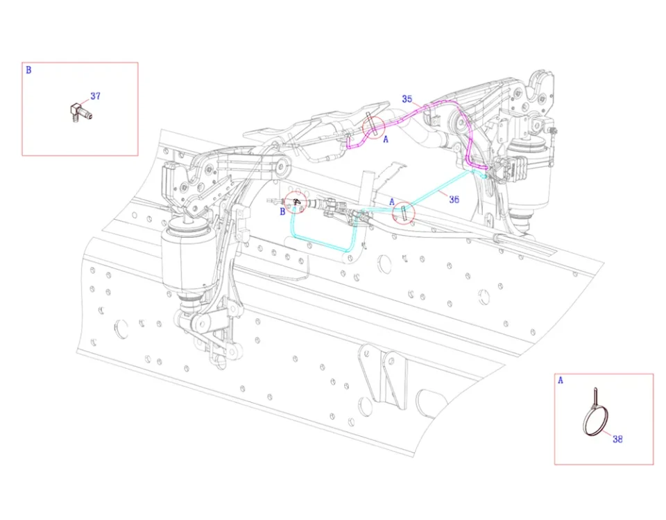CAB الخلفي التعليق 3