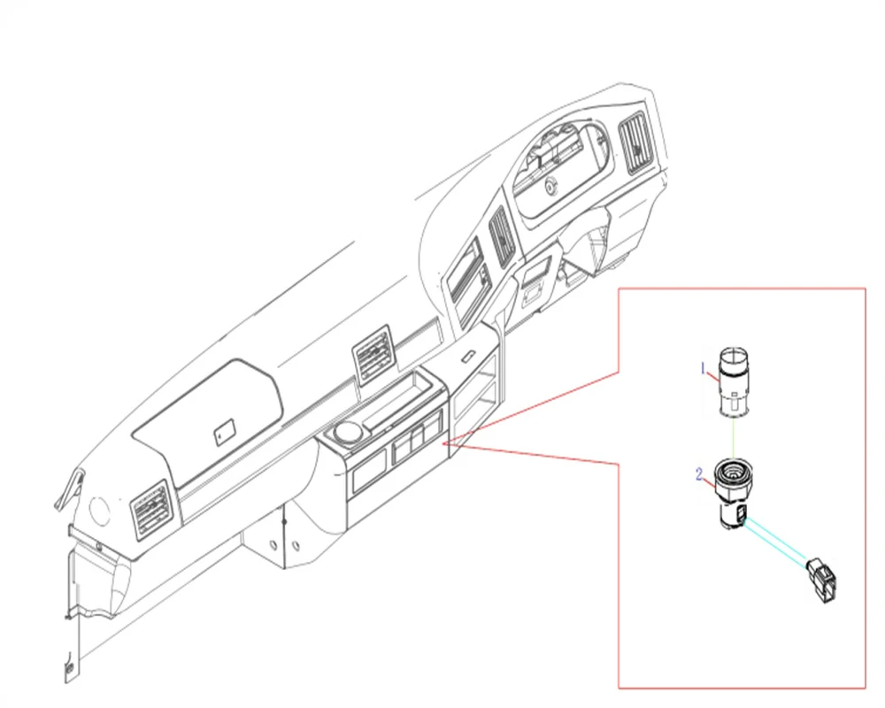 Cigarette Lighter Logical Assembly