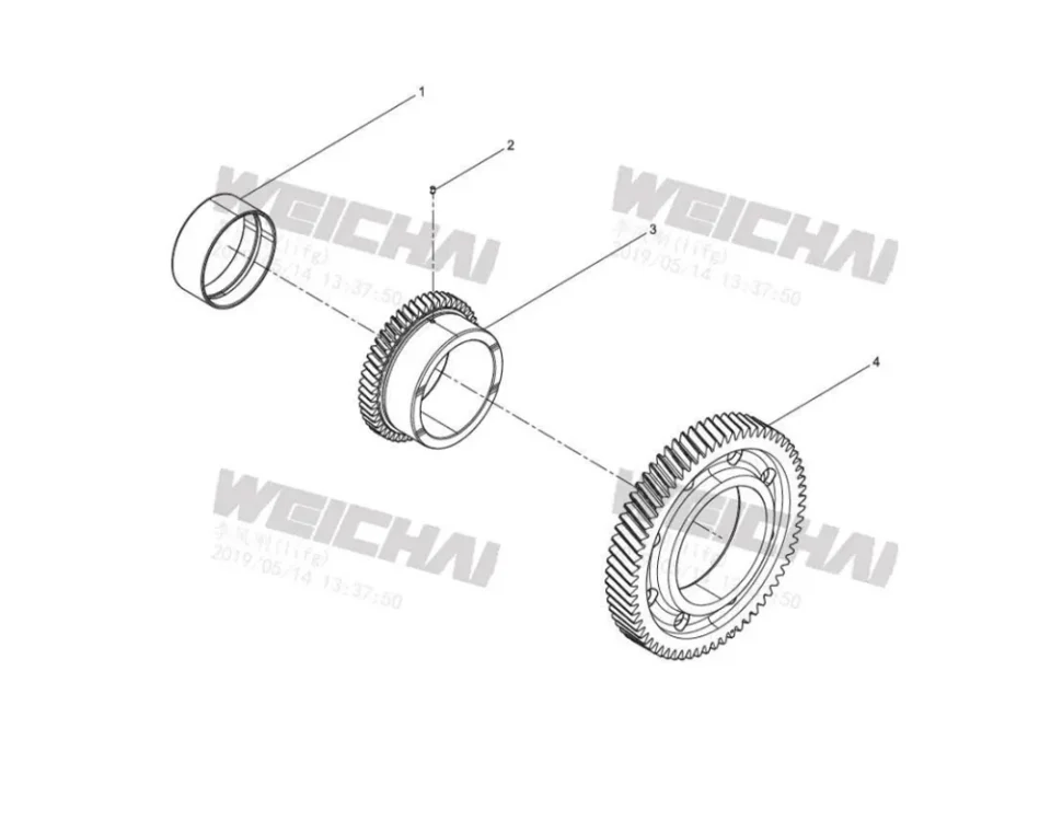 Двигатель в сборе- Сборка на холостом ходу