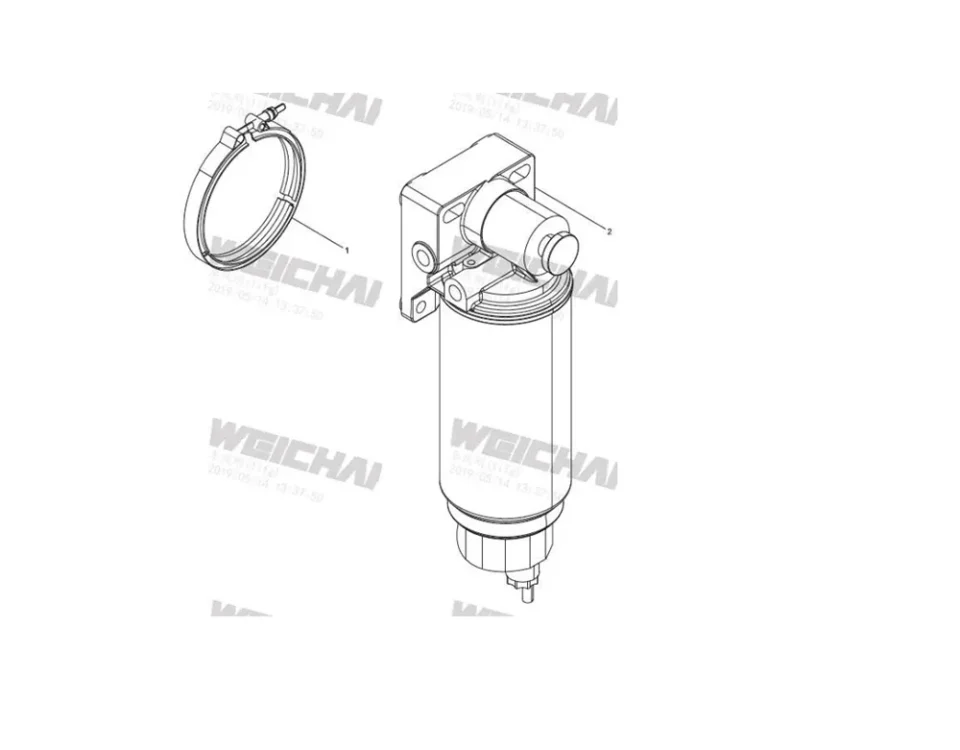 Montagem de motor- Peças box grou