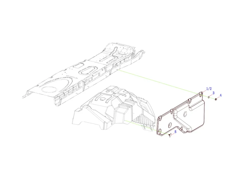 Engine Side Guard Assembly