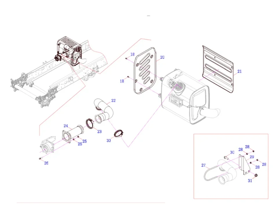 Exhaust And Tail Gas Treatment System Module 1