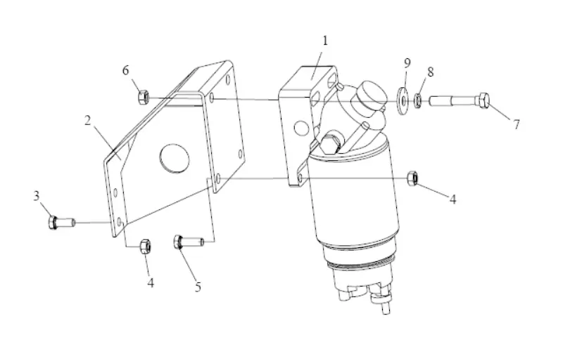 FAW Filters Parts-FAW Fuel Filter