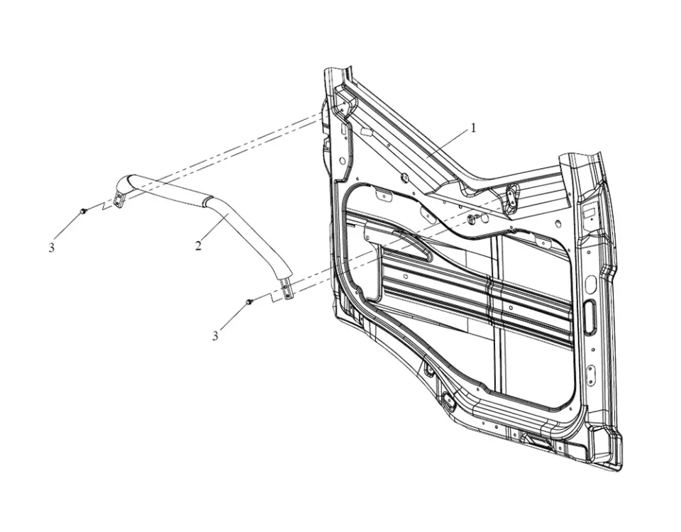 FAW J6 Door Handrail