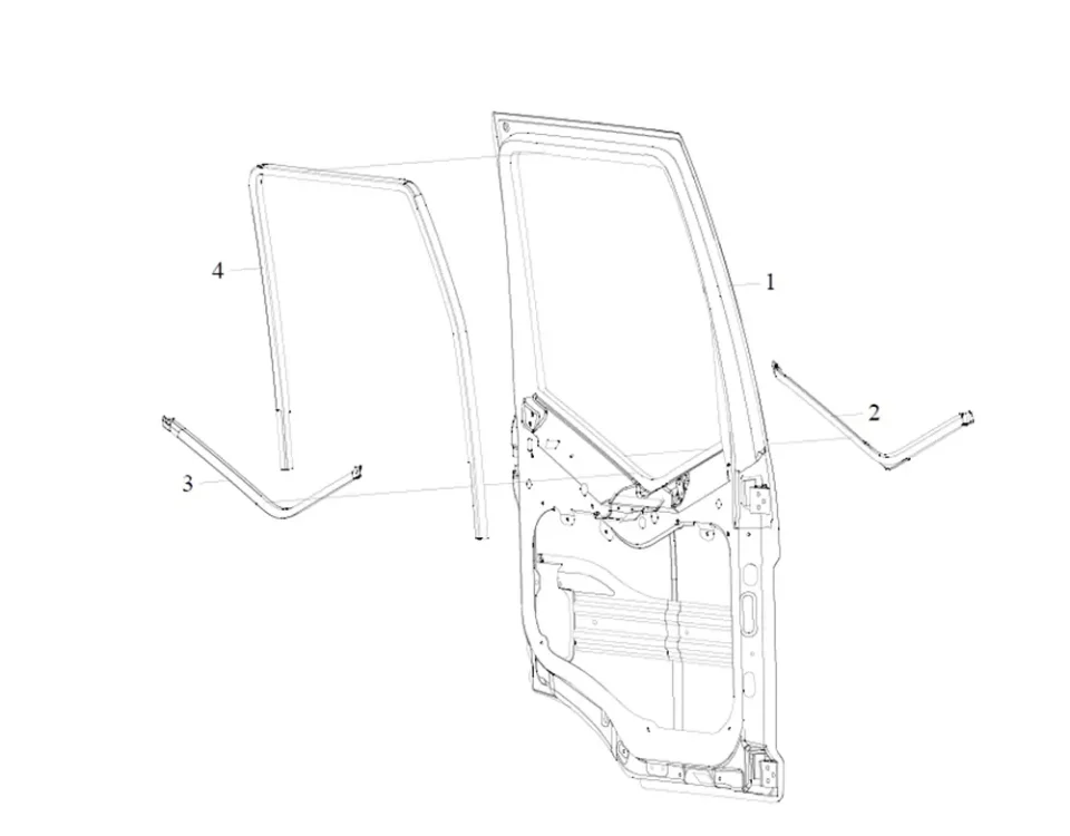 Sceau de porte FAW J6