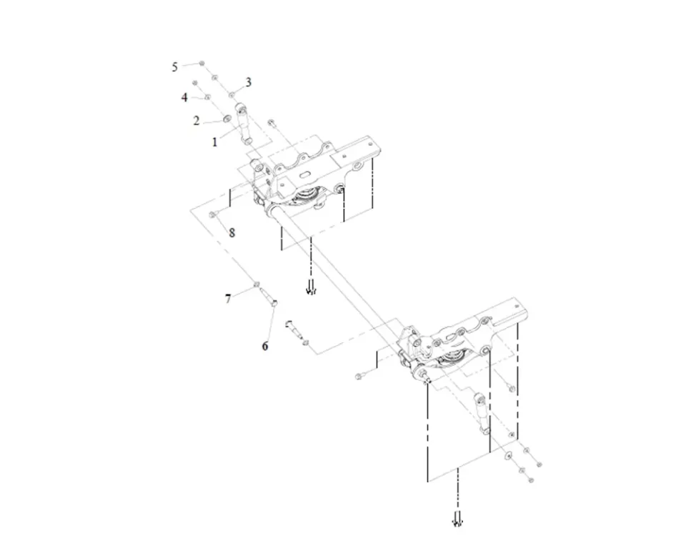 تعليق الكابينة الأمامي FAW J6 (ثانيا)