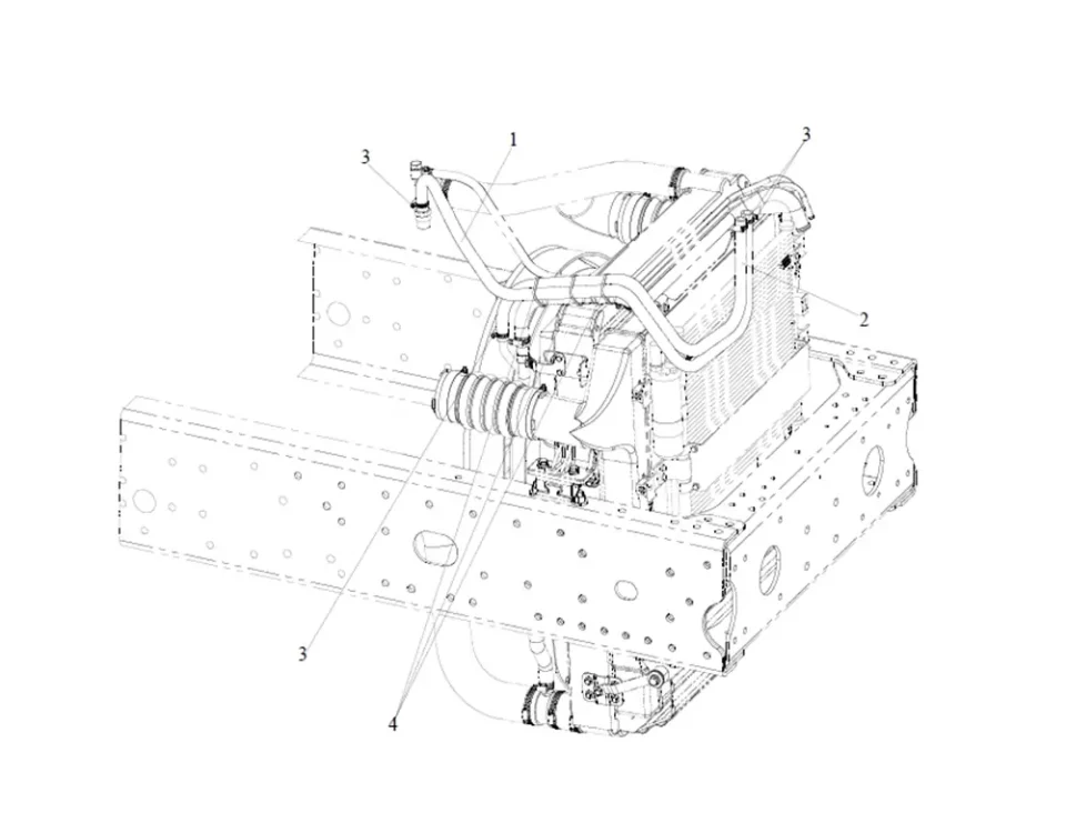 أنابيب مياه سخان FAW J6