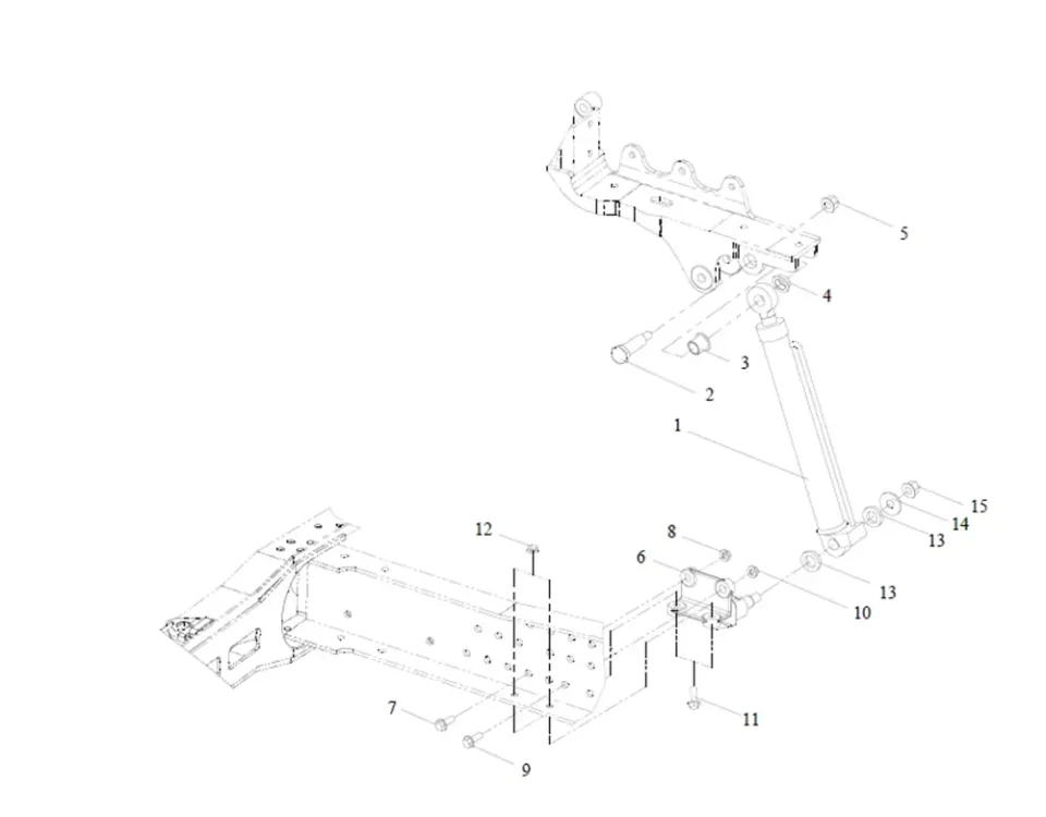دعم المقصورة الهيدروليكية FAW J6 (أنا)