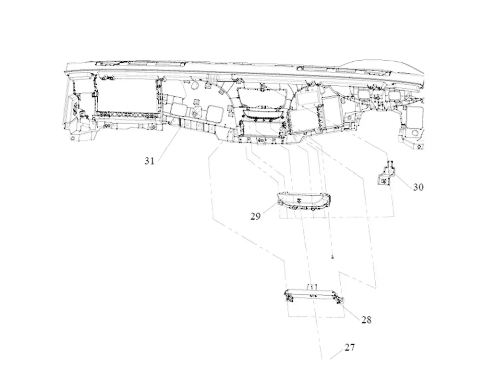Tableau de bord FAW J6