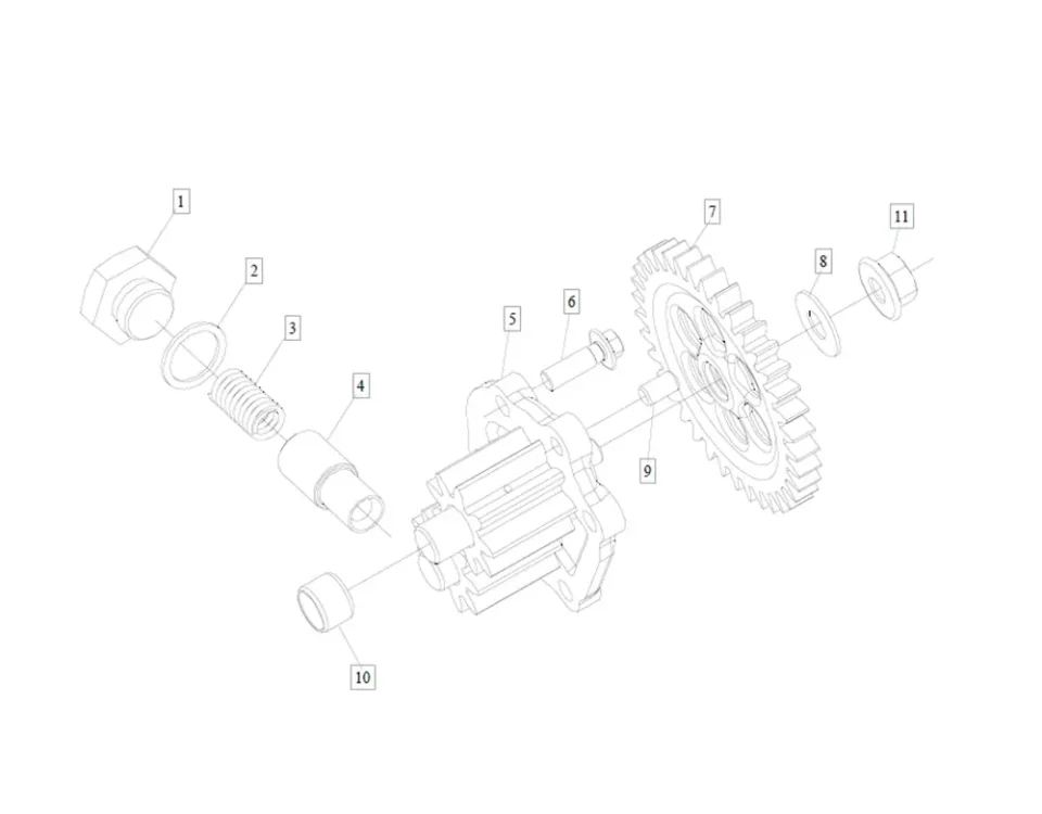 Bomba de aceite FAW J6