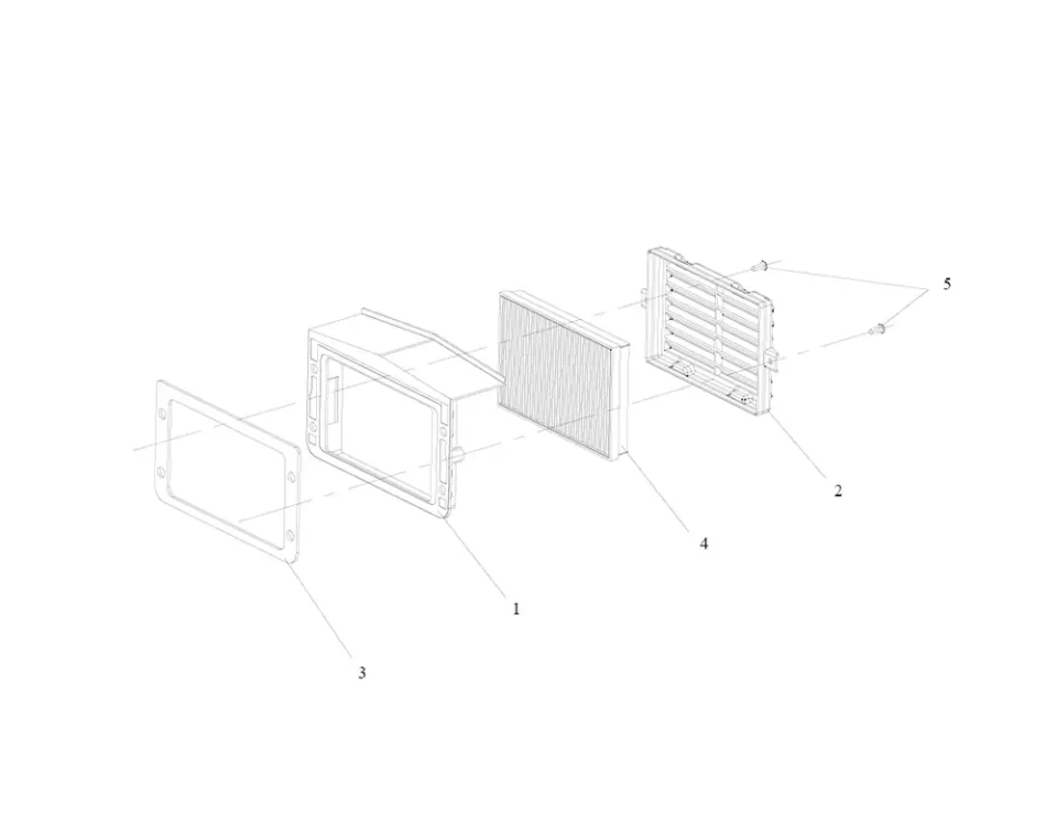 FAW J6 Filtre de purification d'air extérieur
