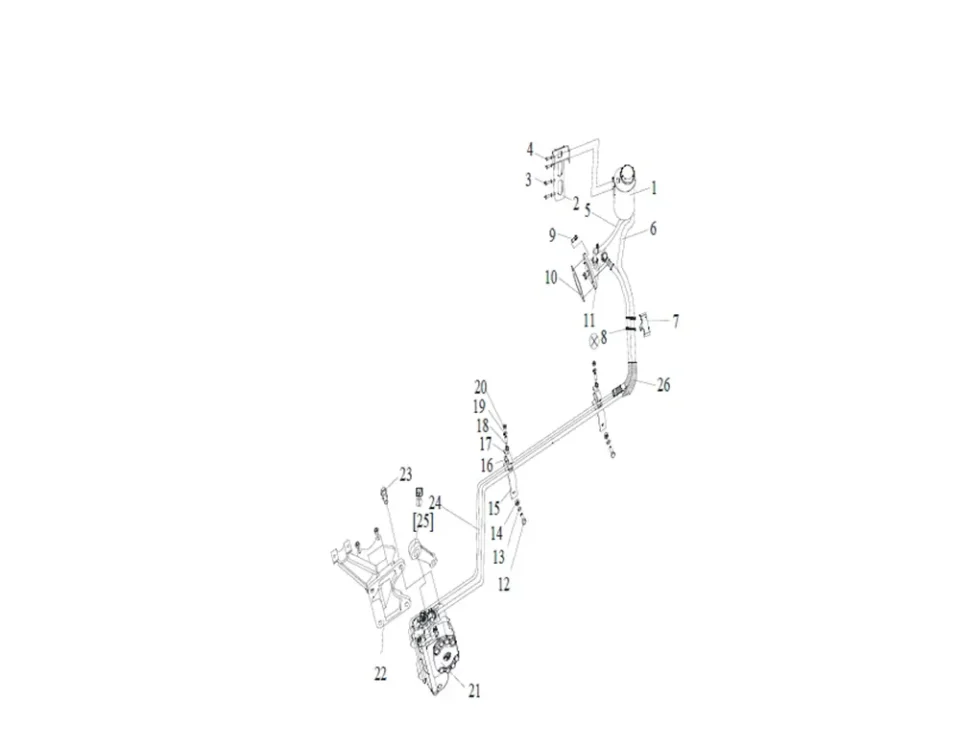 Faw J6 линии рулевого управления