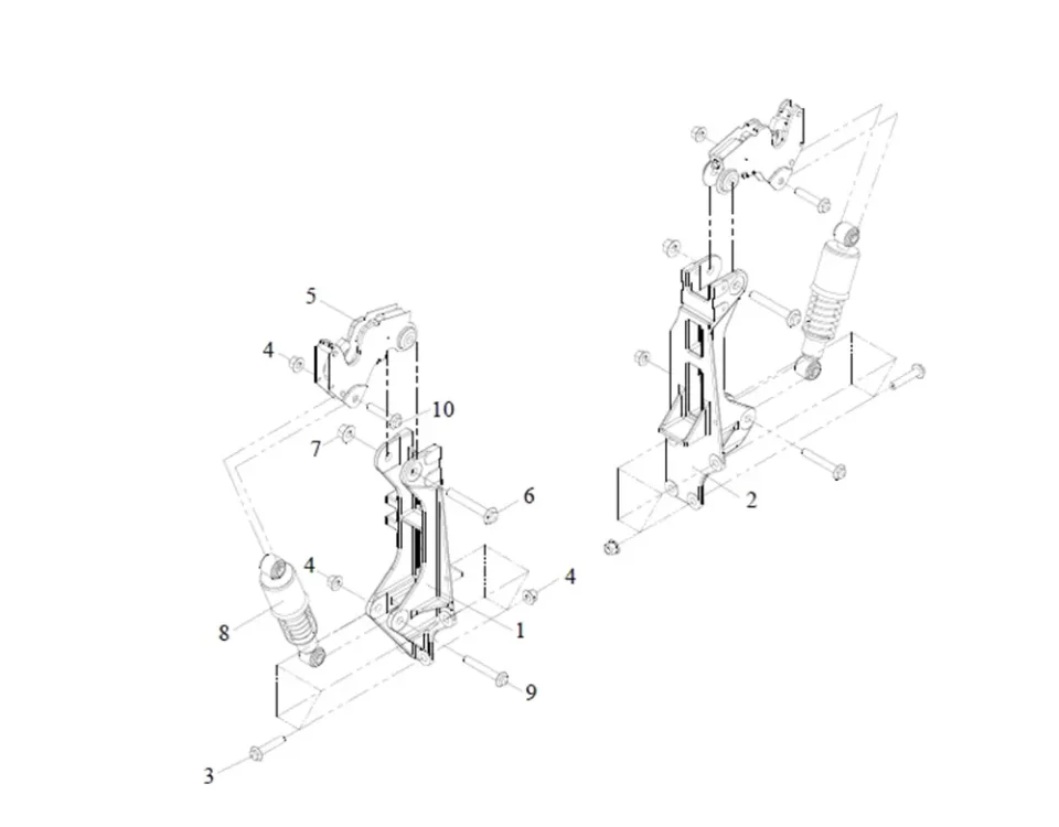 تعليق المقصورة الخلفية FAW J6 (ثانيا)
