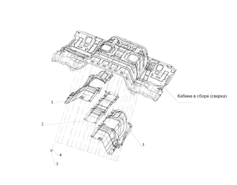 FAW J6 Thermal Isolation Floor Dounding