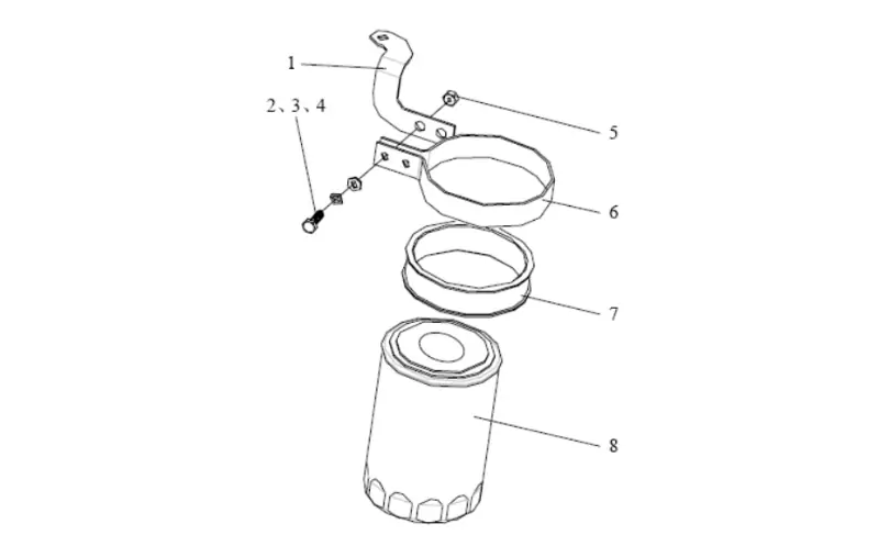 Faw Oil Filter Parts