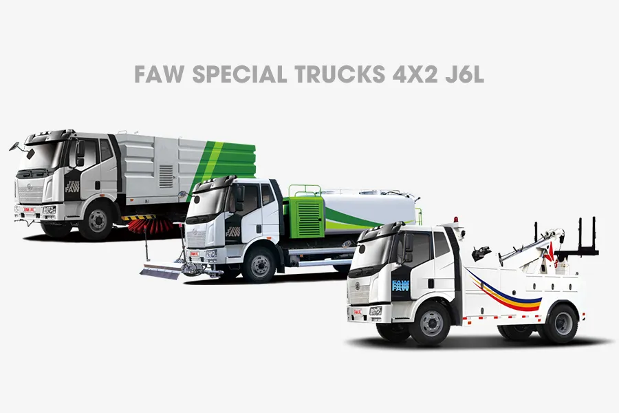 Faw Special Trucks 4x2 J6l