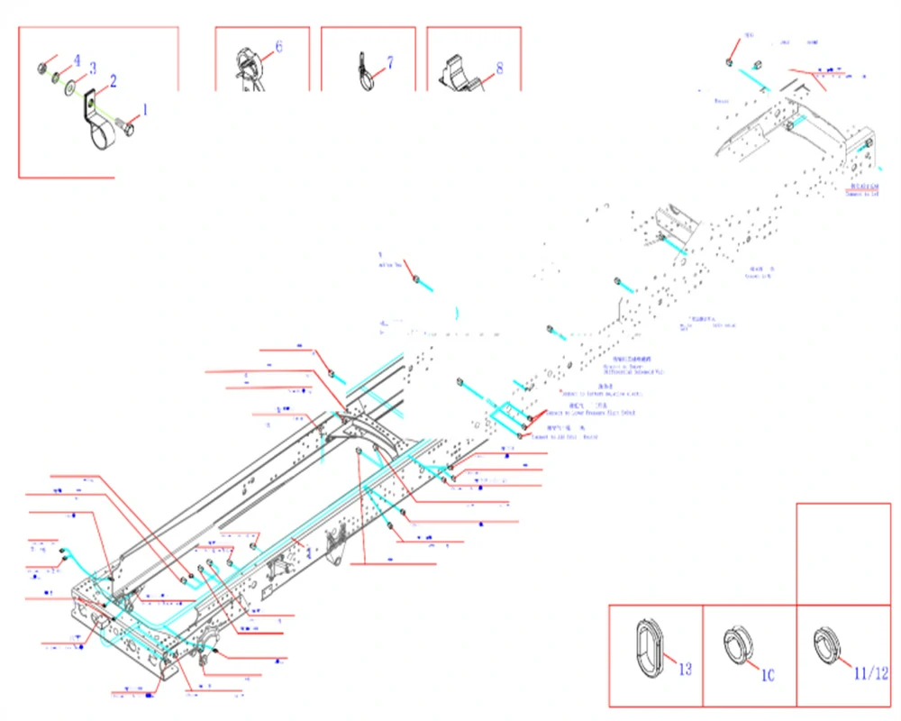 Fixed Wire Harness Bracket Module