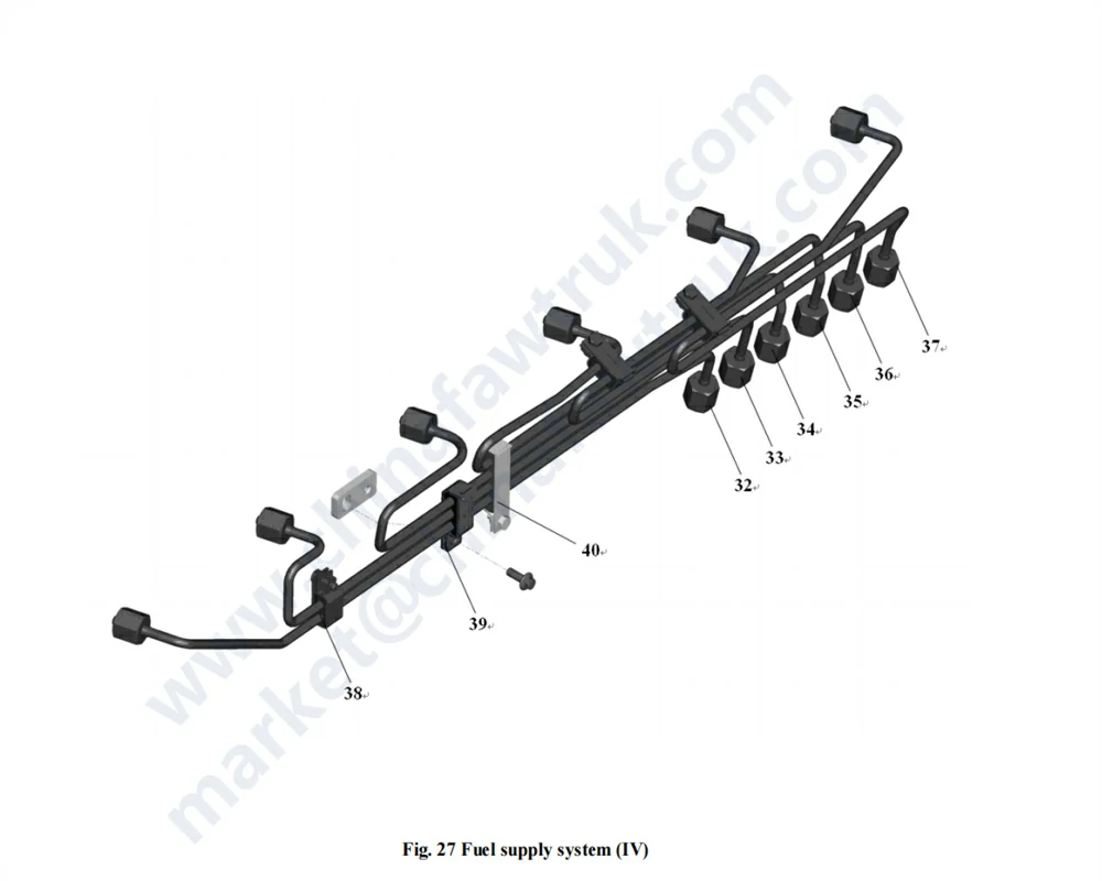 نظام تزويد الوقود (رابعا) شاحنة فاو
