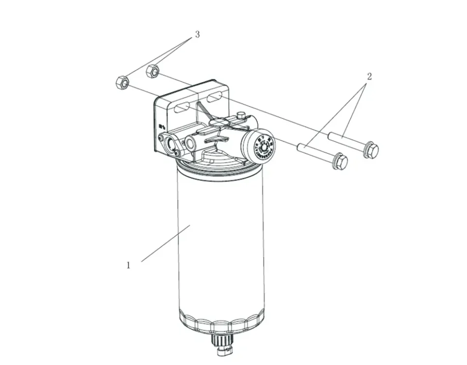 Filtro primário de combustível FAW J7