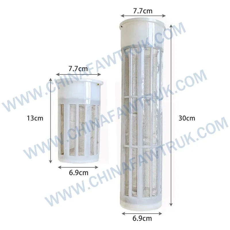 Fuel tank filter/dust filter cup