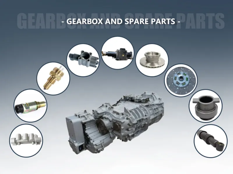 Gearbox and spare parts