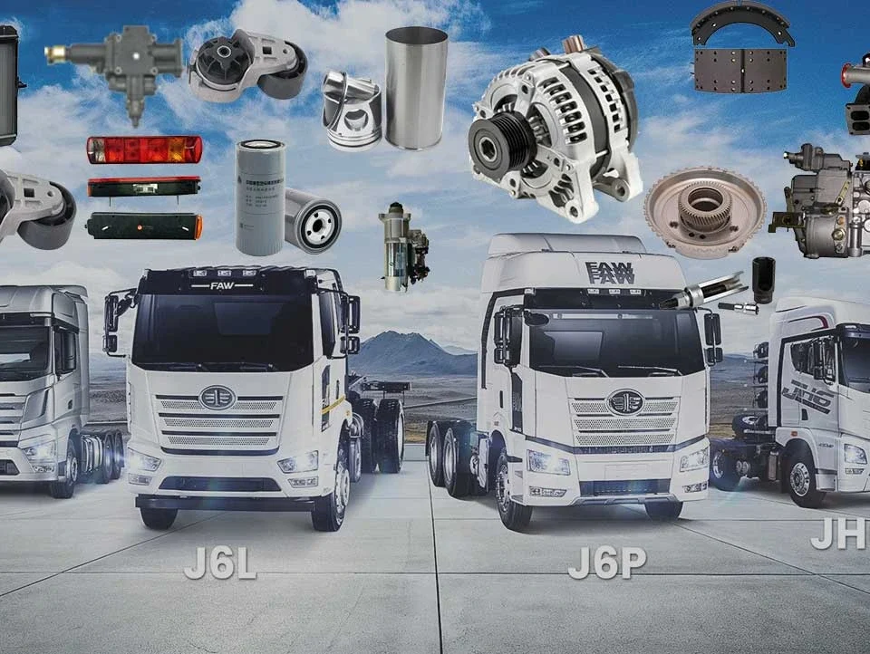 Горячие запчасти для грузовиков FAW в Африке
