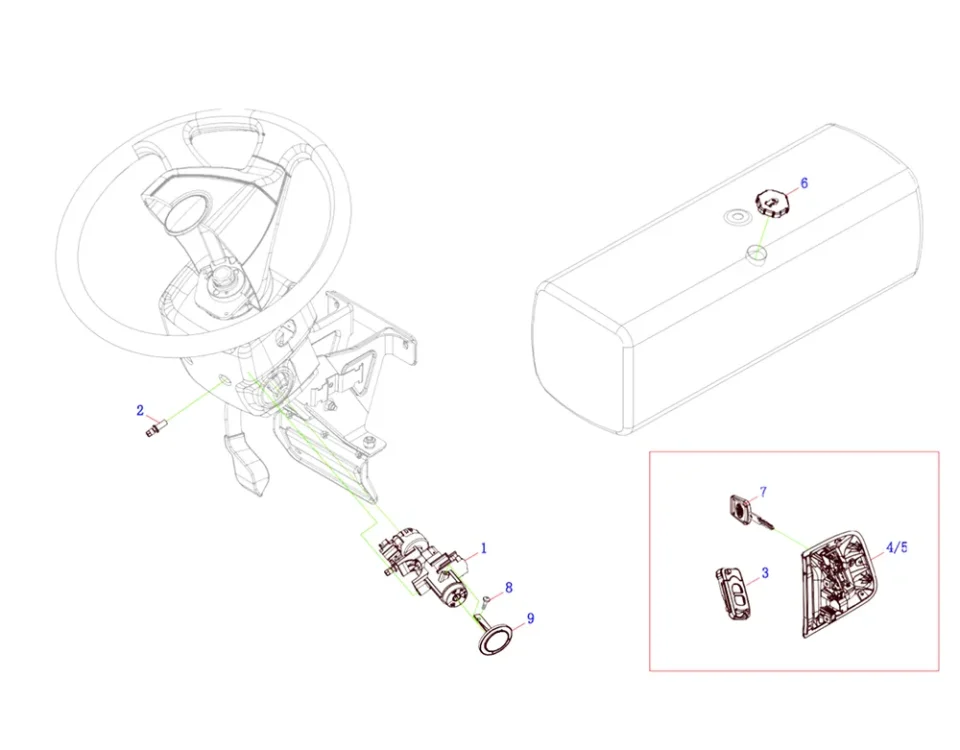 Зажигание в сборе